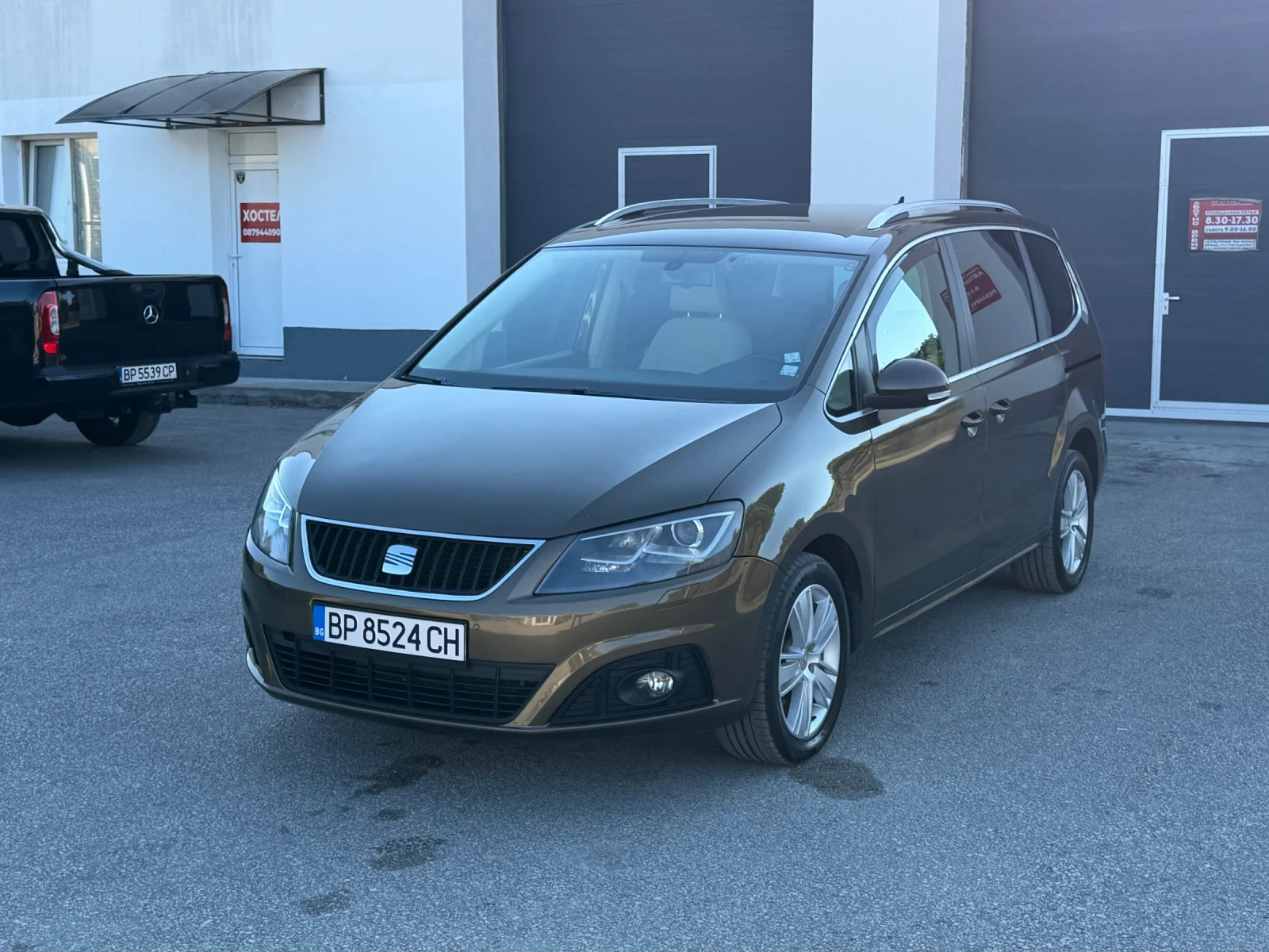 Seat Alhambra 2.0TDI DSG 7МЕСТА