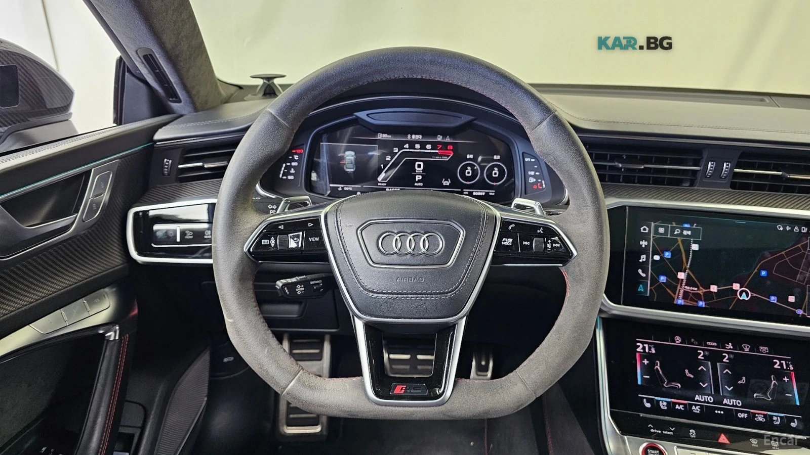 Audi Rs7 4.0 TFSI QUATTRO* HUD* 360* ПАНО* ОБДУХВ* НАВИ, снимка 11 - Автомобили и джипове - 55944629