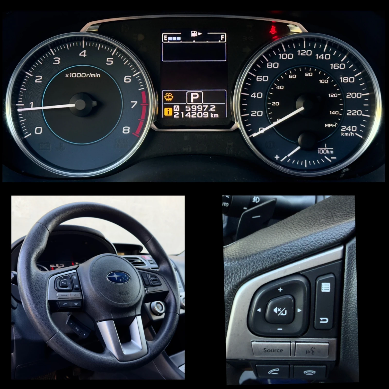 Subaru Crosstrek 2.0i//AVTOMAT/4x4/CAMERA, снимка 15 - Автомобили и джипове - 55994375