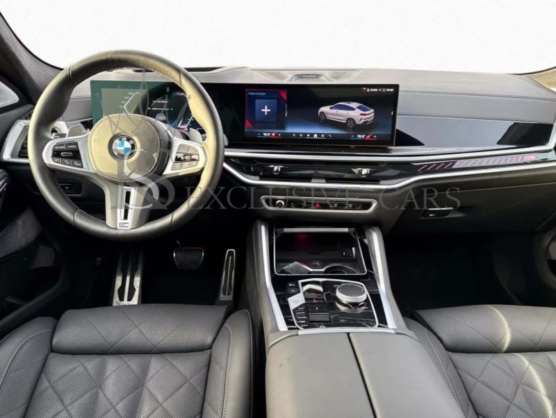 BMW X6 M60i* M-SPORT* B&W* PANO* ВАКУУМ* ОБДУХВАНЕ* 360* , снимка 6 - Автомобили и джипове - 52828295