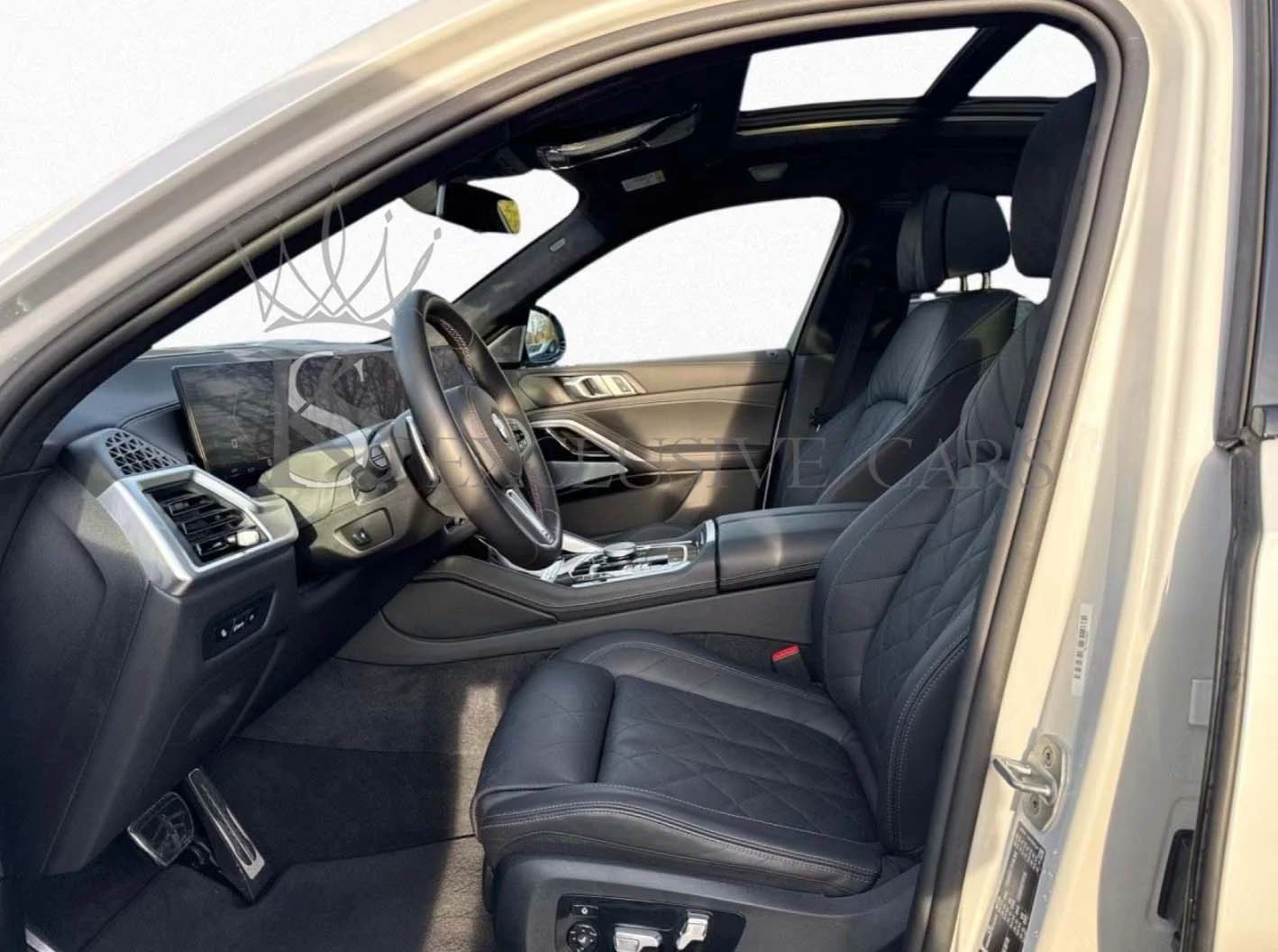 BMW X6 M60i* M-SPORT* B&W* PANO* ВАКУУМ* ОБДУХВАНЕ* 360*  - изображение 5