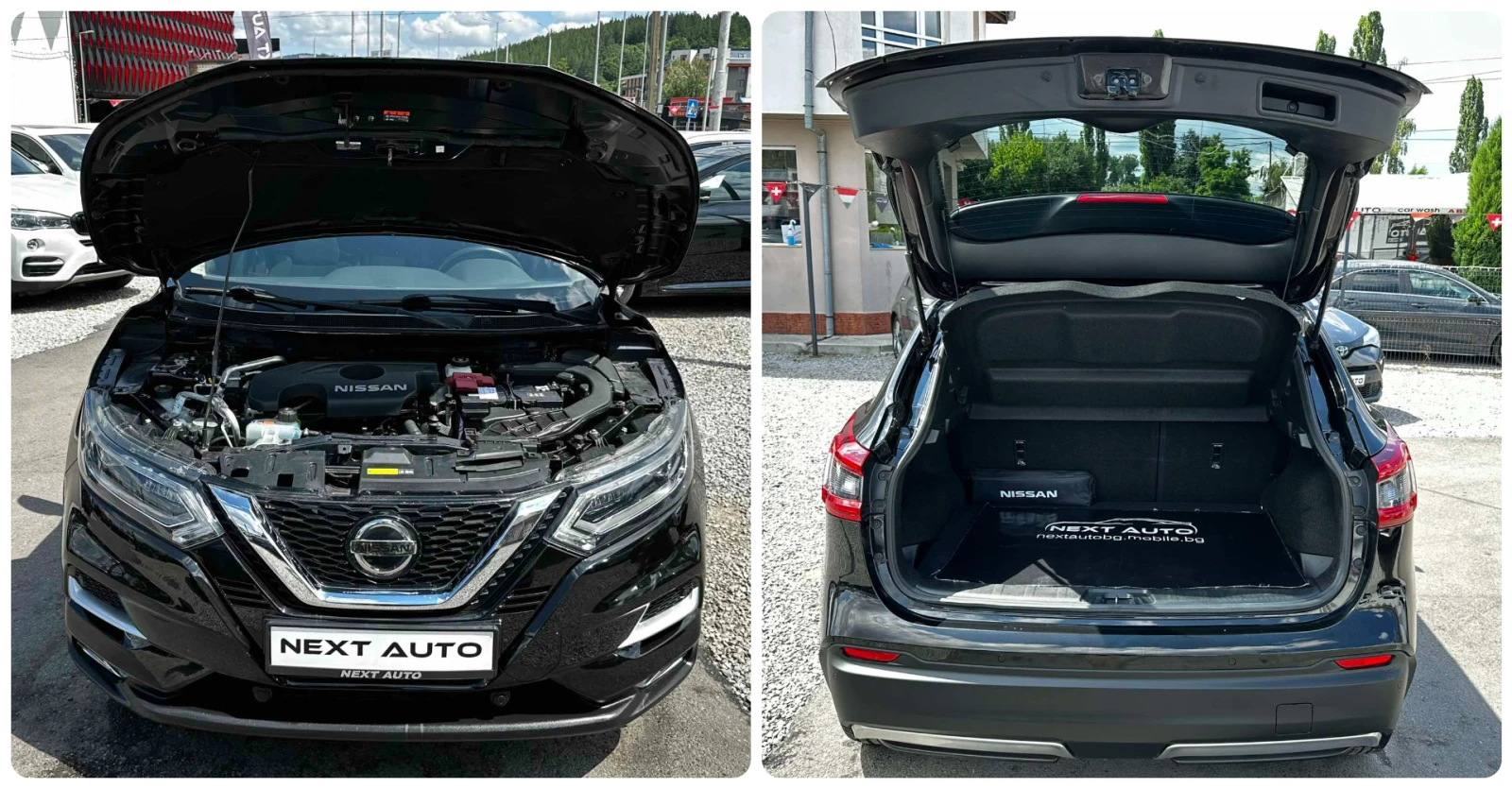 Nissan Qashqai 1.7D 150HP AWD 360'CAM PANO LANE ASSIST E6D, снимка 16 - Автомобили и джипове - 55176303