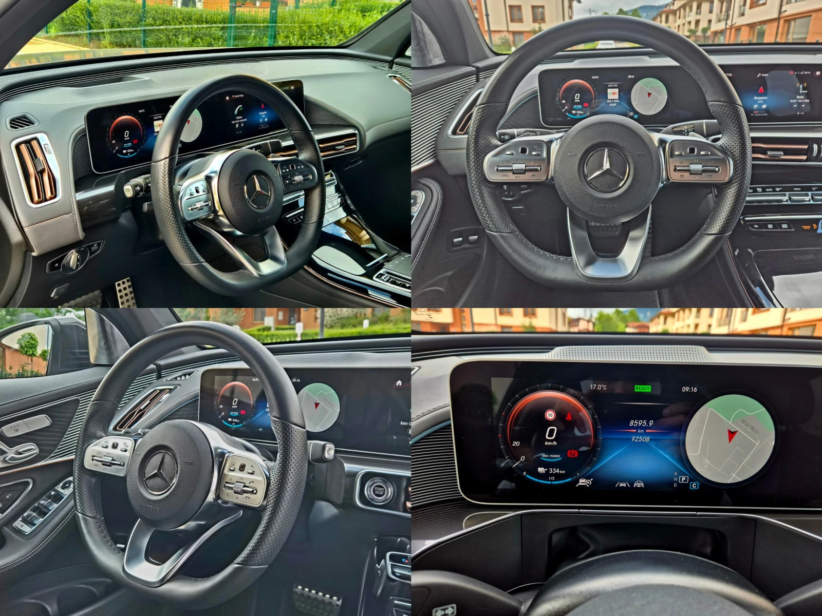 Mercedes-Benz EQC * AMG* Burmester* Камера 360* Парфюм* 4Matic* , снимка 12 - Автомобили и джипове - 55193908