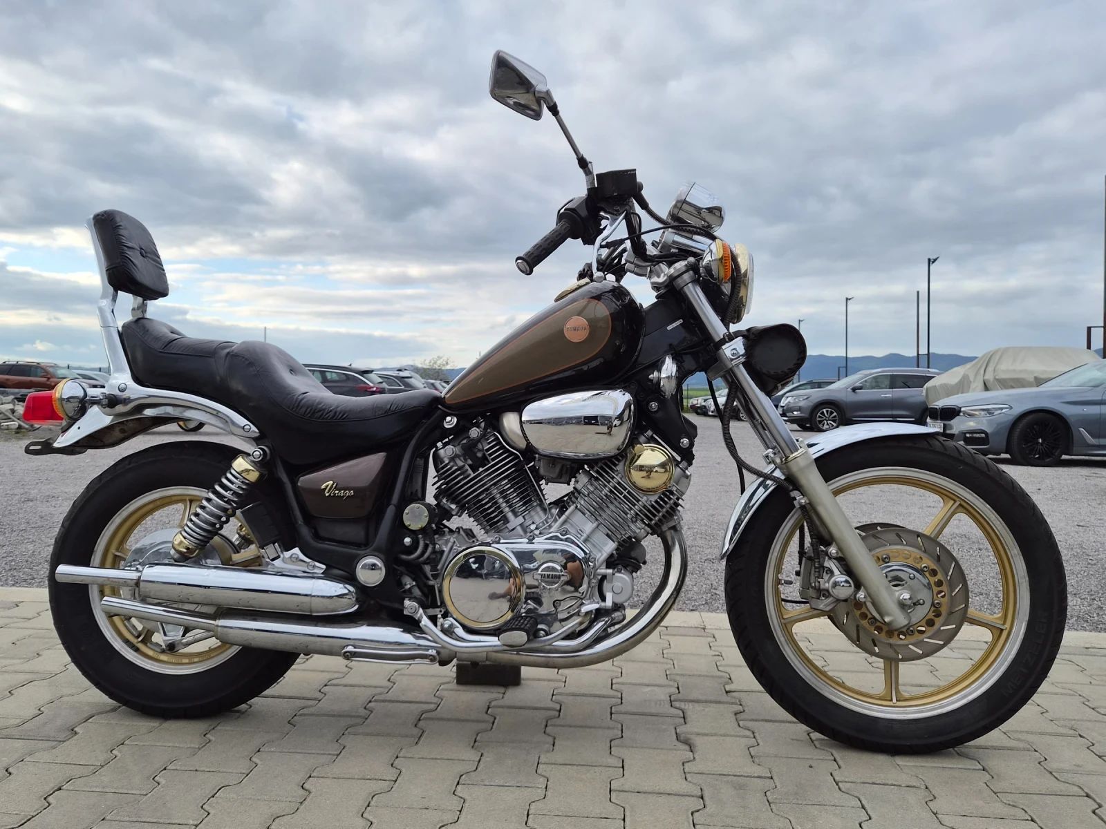 Yamaha Virago XV 1000 15000 км. Отлично Състояние , снимка 5 - Мотоциклети и мототехника - 54286223