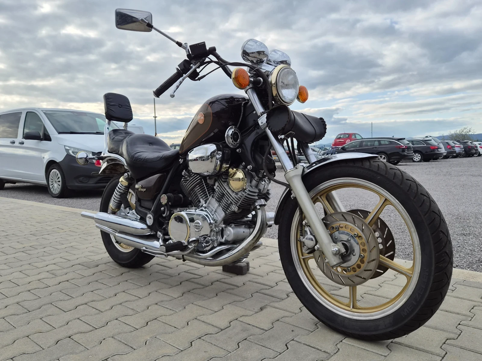 Yamaha Virago XV 1000 15000 км. Отлично Състояние , снимка 3 - Мотоциклети и мототехника - 54286223