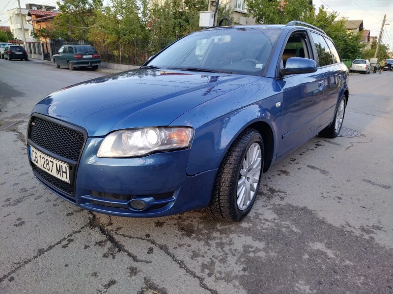 Audi A4 2.0tdi 140к.с. Кожа, снимка 1 - Автомобили и джипове - 47284001