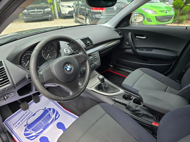 BMW 118 2.0 БЕНЗИН ! ! РЕАЛНИ КИЛОМЕТРИ ! ! КЛИМАТРОНИК, снимка 9 - Автомобили и джипове - 50630084