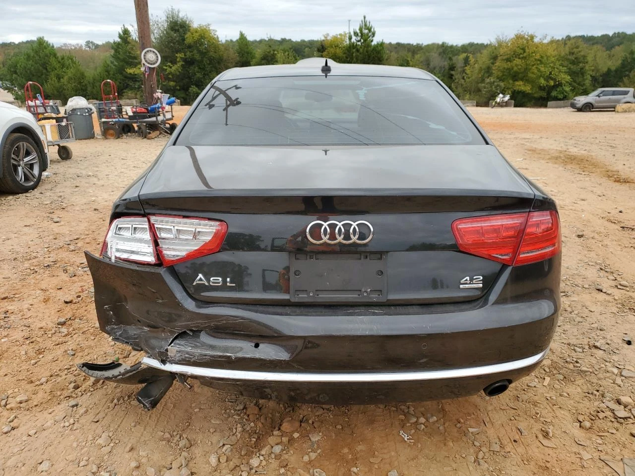 Audi A8 L S-Line / 4.2 V8 / Sport окачване / масаж / BOSE  - изображение 6