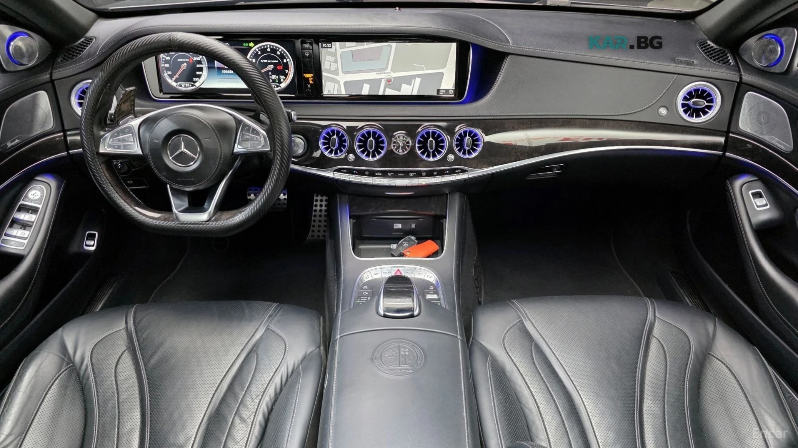 Mercedes-Benz S 63 AMG 4MATIC* 360* МАСАЖИ* ПАНО* АВТОКРЕДИТ, снимка 5 - Автомобили и джипове - 55692406