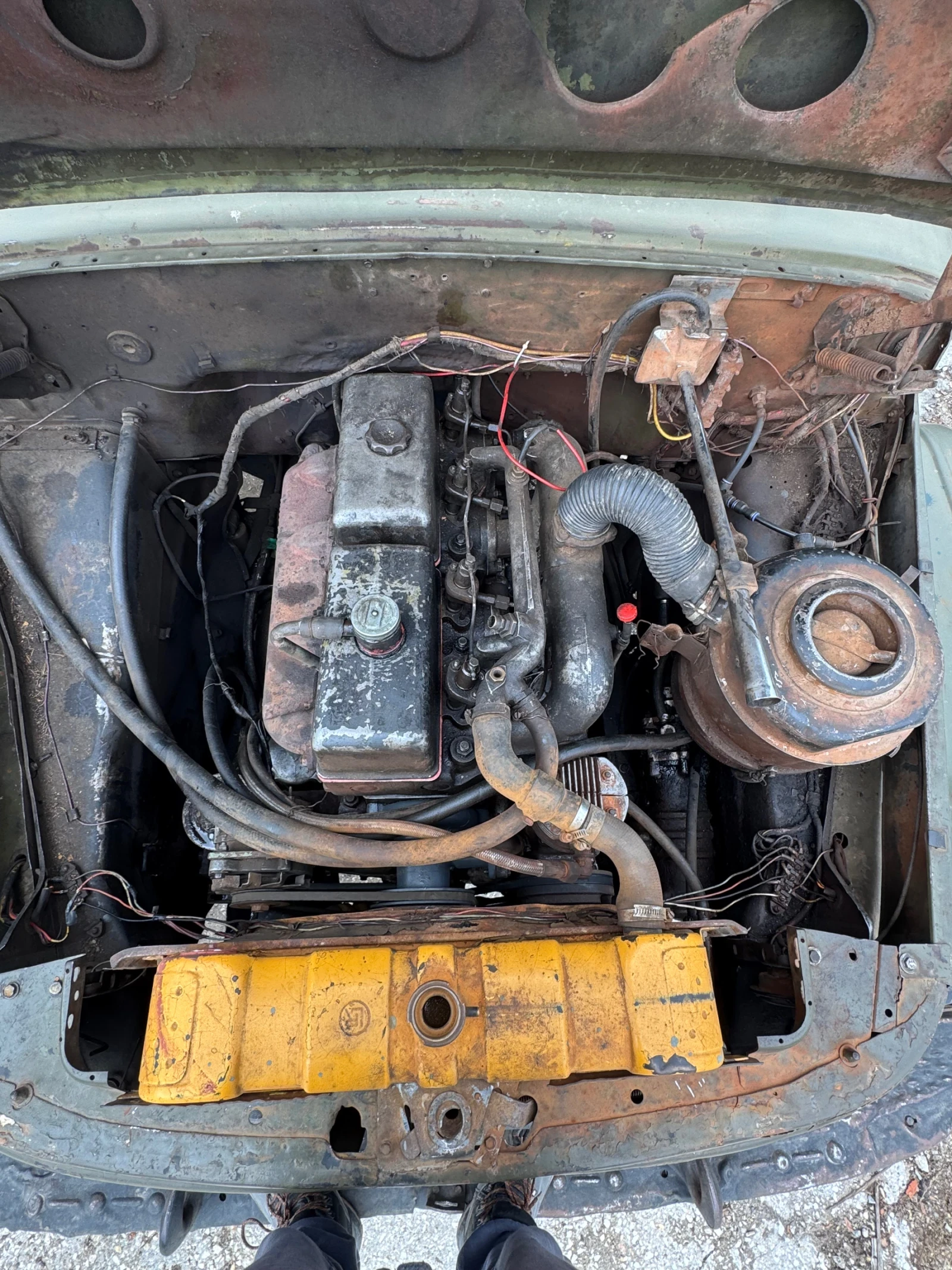 Zil 131 Дизел с КРАН !, снимка 15 - Камиони - 54812014