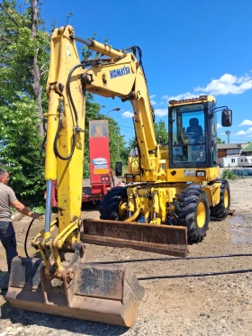 Багер Komatsu Pw98, снимка 1