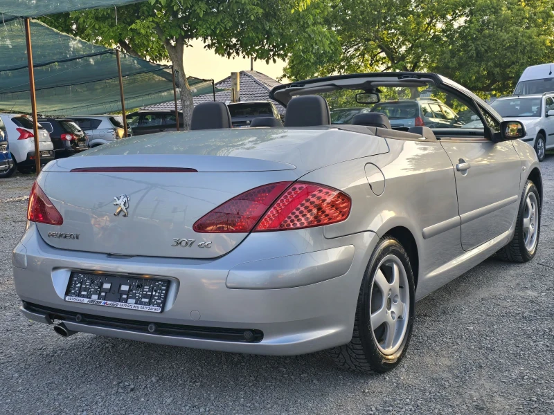 Peugeot 307 CC 1.6 i 109 К.С. КОЖА / КЛИМАТРОНИК , снимка 4 - Автомобили и джипове - 50569833