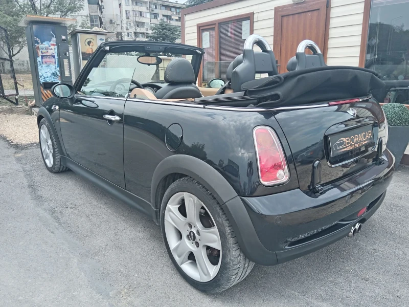 Mini Cooper s cabrio 1.6 kompressor 170hp, снимка 6 - Автомобили и джипове - 51204764