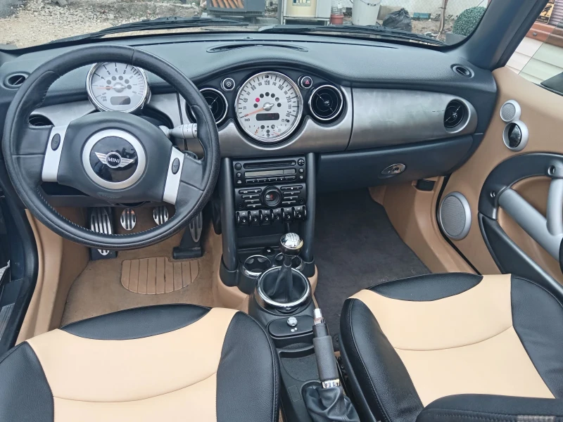 Mini Cooper s cabrio 1.6 kompressor 170hp, снимка 10 - Автомобили и джипове - 51204764