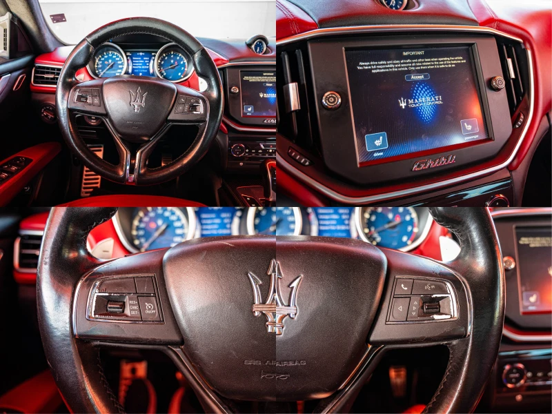 Maserati Ghibli * SQ4 * 8ZF * NAVI * НАЛИЧНА, снимка 14 - Автомобили и джипове - 51553562