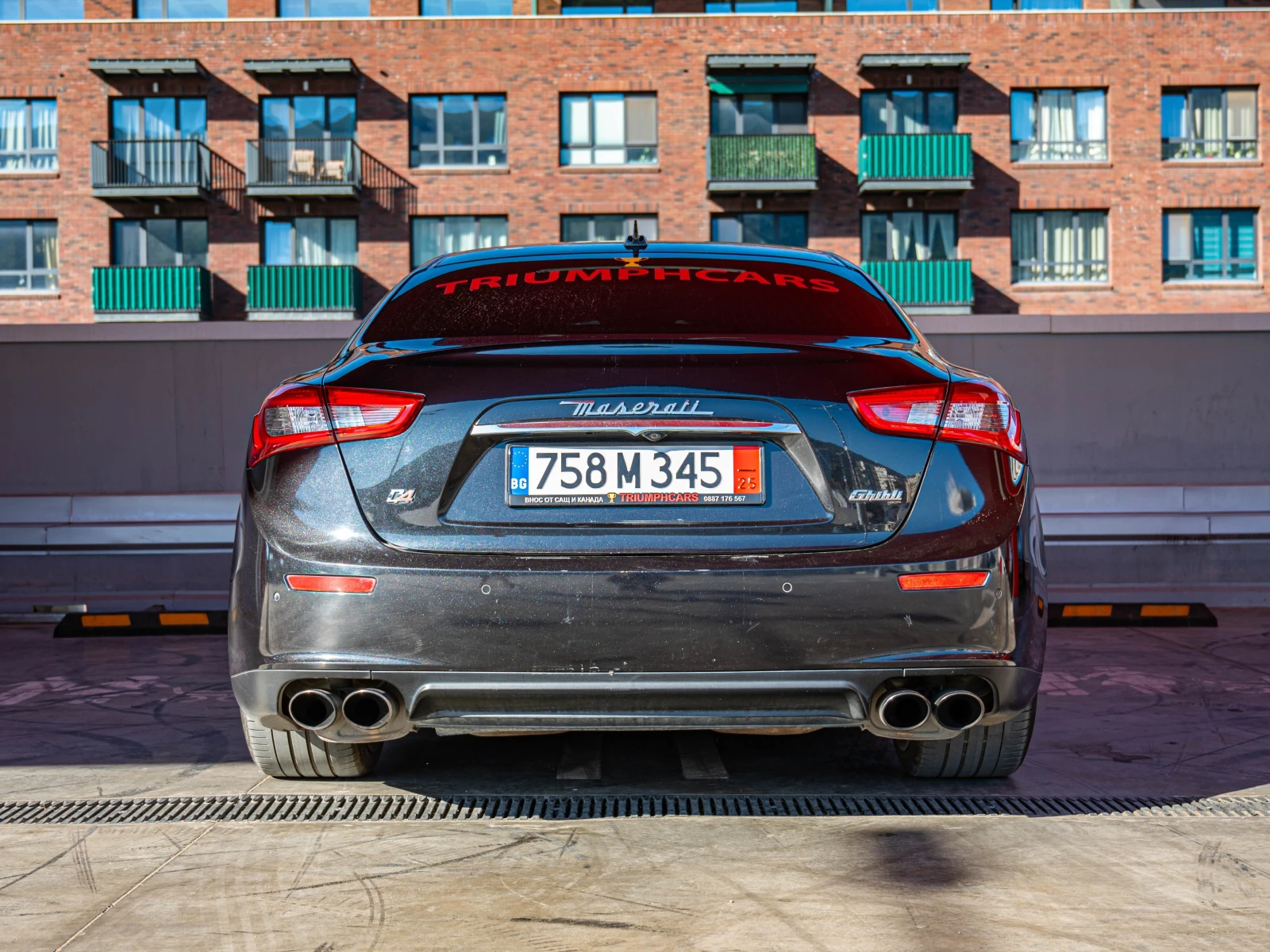 Maserati Ghibli * SQ4 * АВТО КРЕДИТ * 8ZF * NAVI  - изображение 5