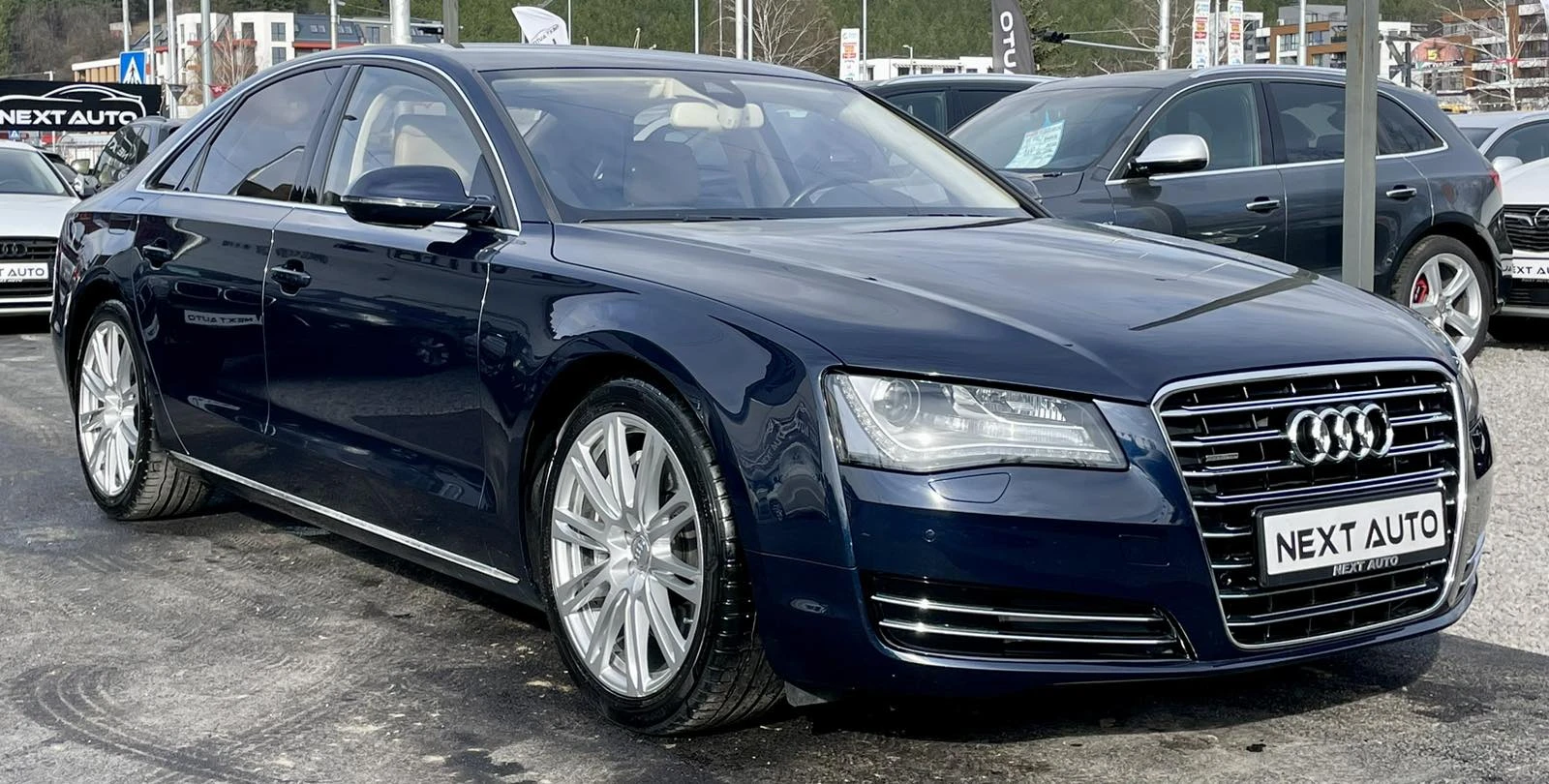 Audi A8 4.2TDI V8 351HP LANE ASSIST , снимка 3 - Автомобили и джипове - 54641483