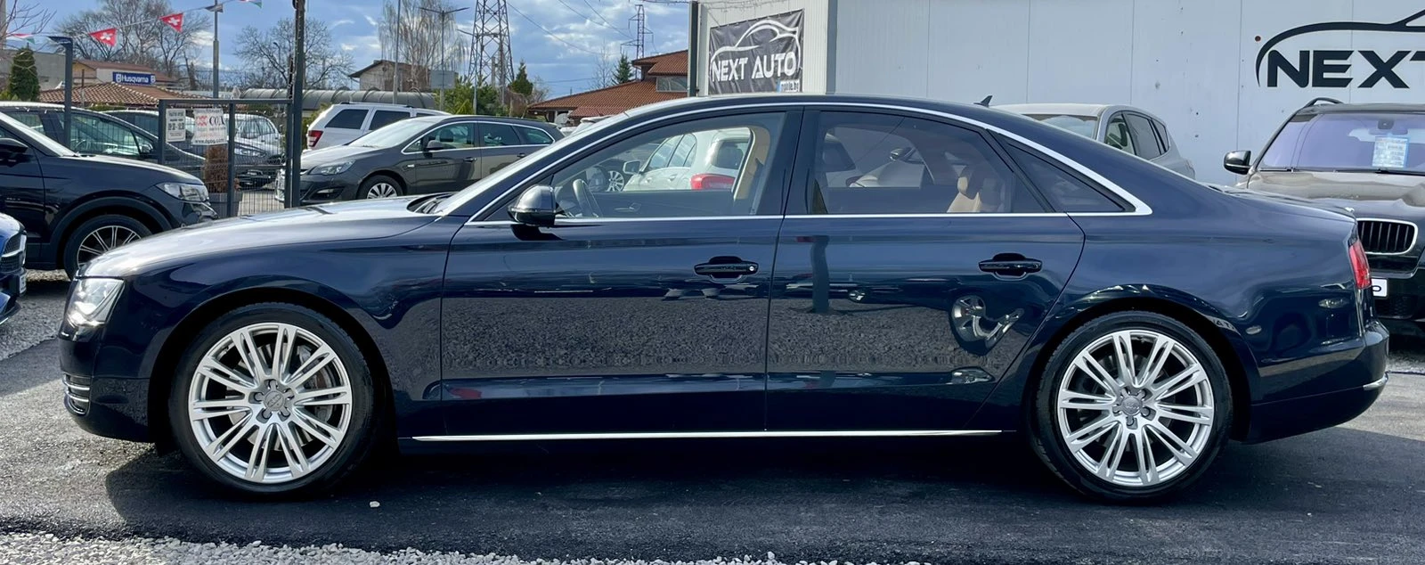 Audi A8 4.2TDI V8 351HP LANE ASSIST , снимка 8 - Автомобили и джипове - 54641483