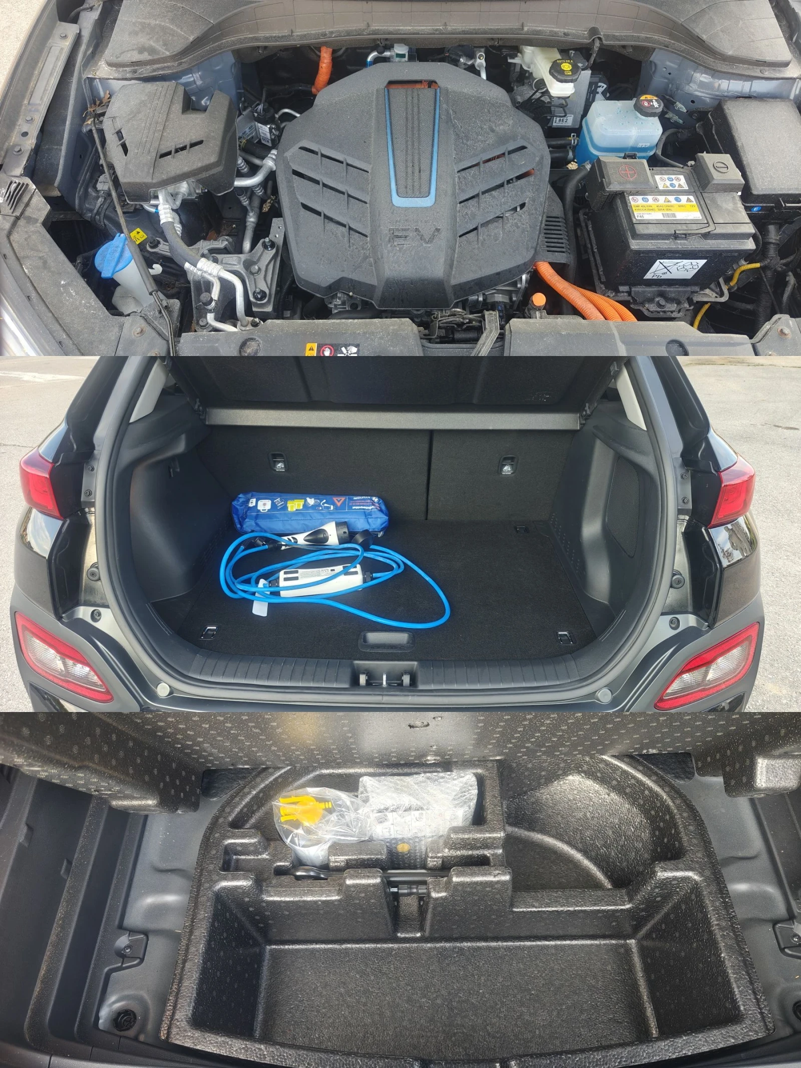 Hyundai Kona Fashion/64kwh/204hp/HUD/ACC/SOH100% | Mobile.bg � ����������� 16