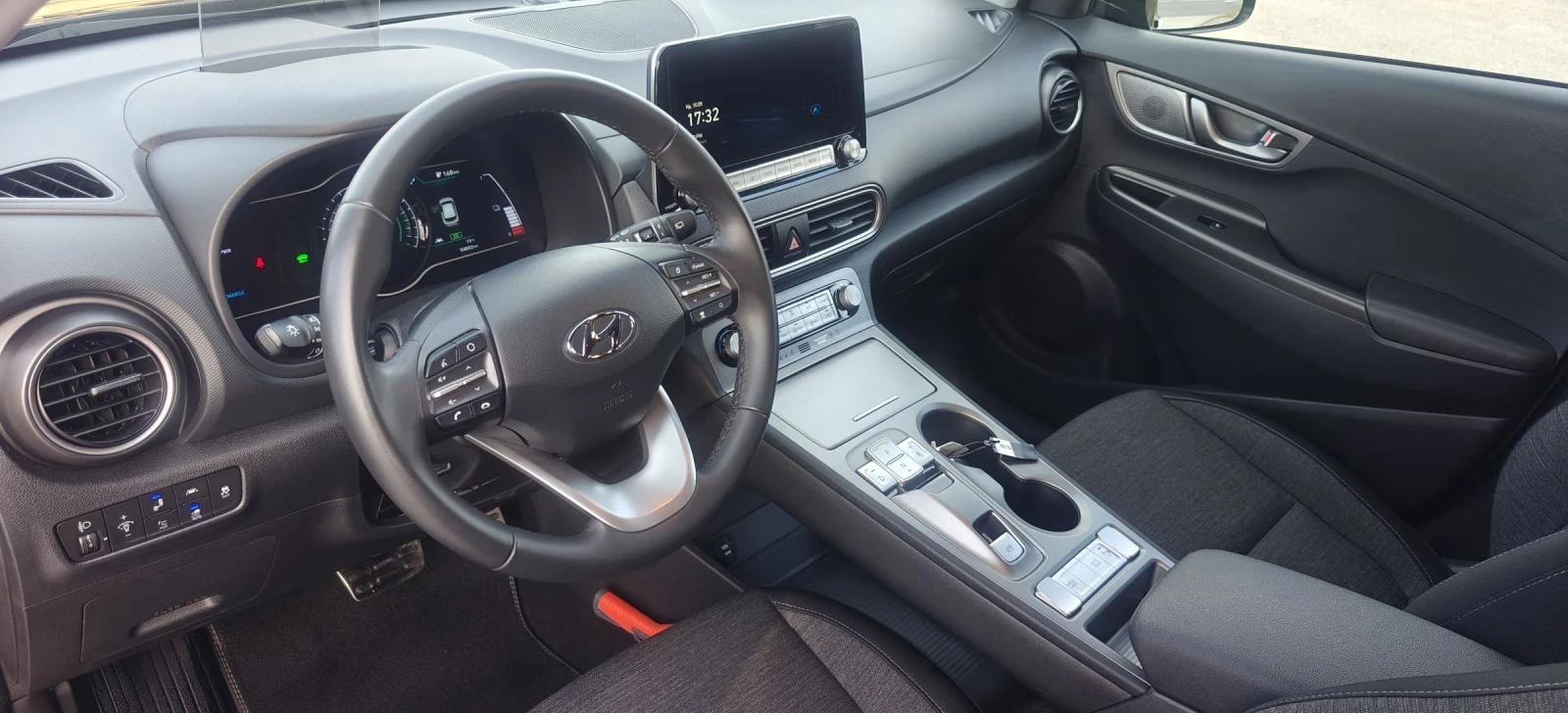 Hyundai Kona Fashion/64kwh/204hp/HUD/ACC/SOH100% | Mobile.bg � ����������� 9