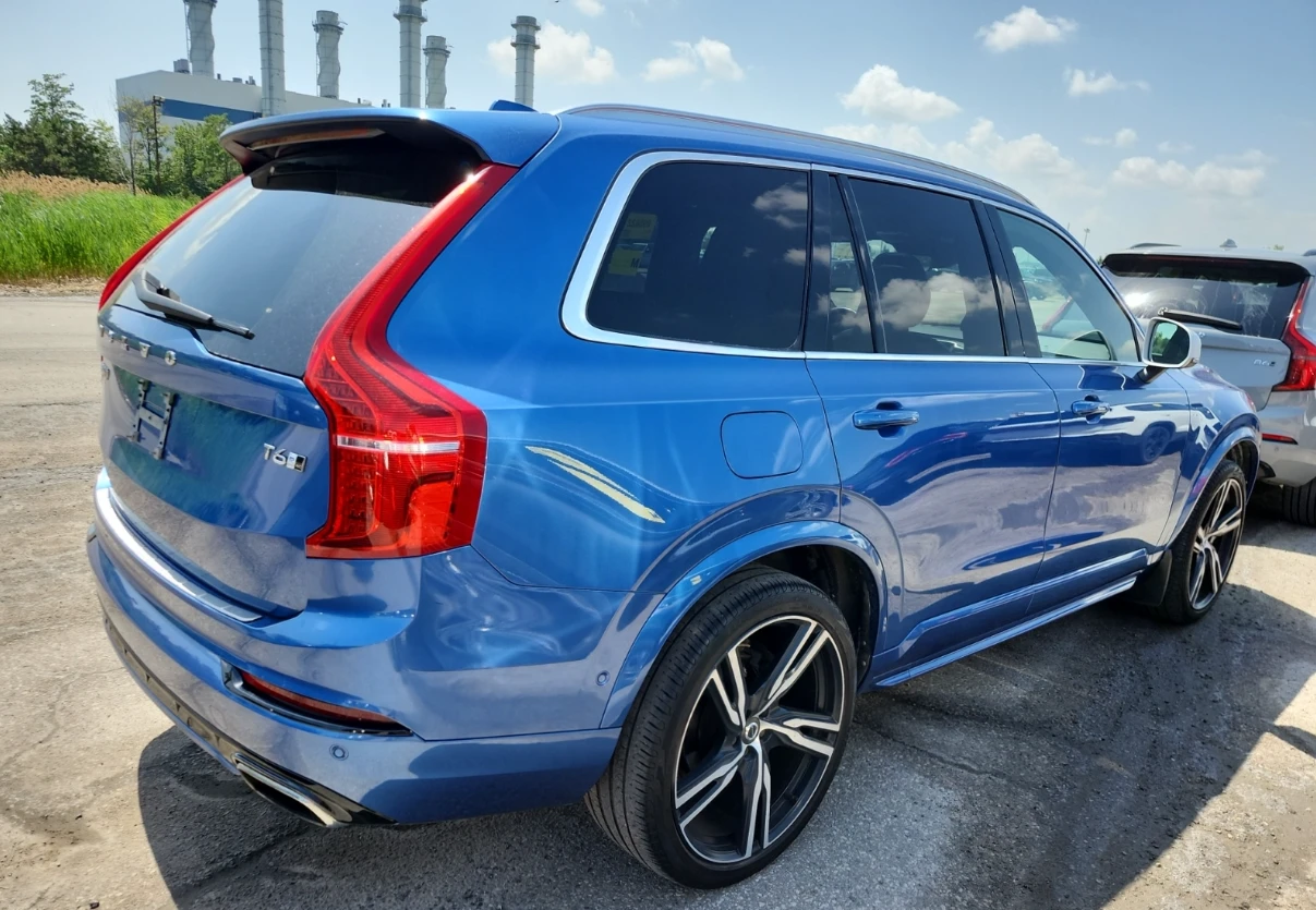 Volvo Xc90 AWD* T6* R-design* Virtual* Bursting Blue* CAM* , снимка 3 - Автомобили и джипове - 55235102