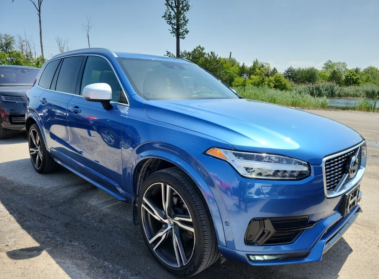 Volvo Xc90 AWD* T6* R-design* Virtual* Bursting Blue* CAM* , снимка 2 - Автомобили и джипове - 55235102
