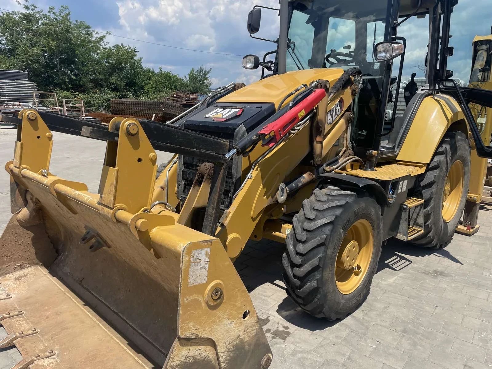 Багер Caterpillar 428 - изображение 3