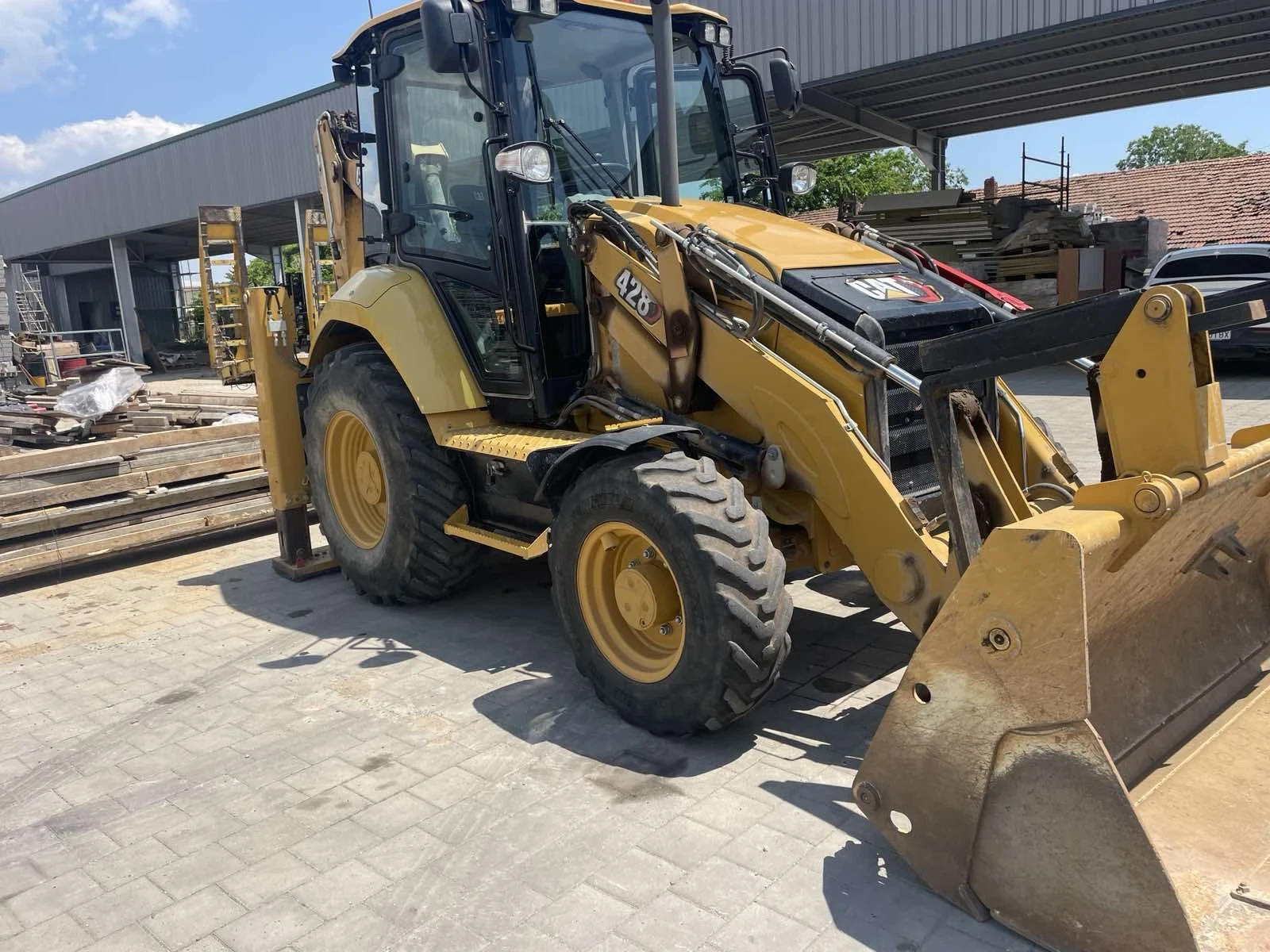 Багер Caterpillar 428 - изображение 5
