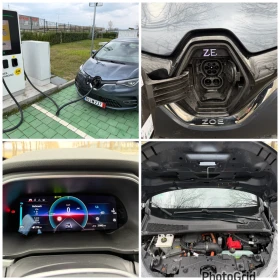 Renault Zoe 52kw* 37000км* Камера* Подгреви* Следене на ленти  - 14300 € / 27968.37 лв. - 60577595 12