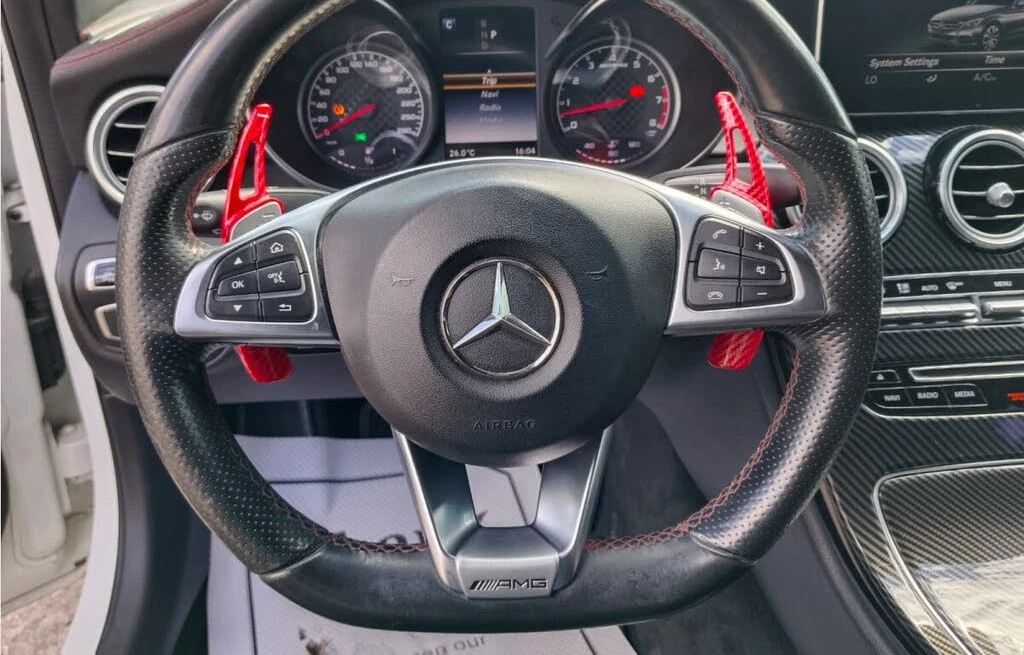 Mercedes-Benz C 43 AMG BURMASTER* F1* PANO* ALCANTARA* ������ ���� | Mobile.bg � ����������� 8