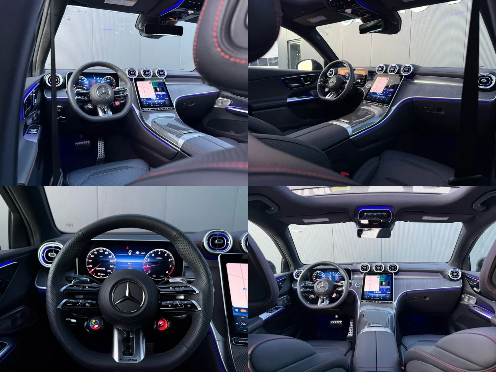 Mercedes-Benz GLC 43 AMG 4MATIC* COUPE* PPF* HEAD UP* 360* VENTILATED* PANO, снимка 8 - Автомобили и джипове - 53809448