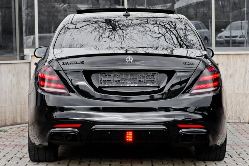 Mercedes-Benz S 500 BRABUS/4M/20/PANO/FULL, снимка 6 - Автомобили и джипове - 48357342