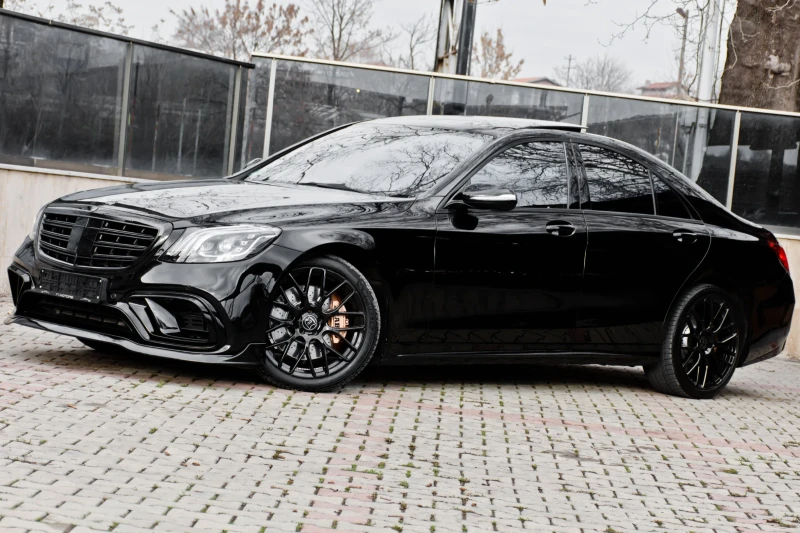 Mercedes-Benz S 500 BRABUS/4M/20/PANO/FULL, снимка 3 - Автомобили и джипове - 48357342