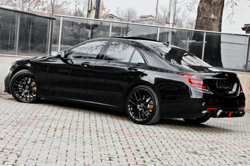 Mercedes-Benz S 500 BRABUS/4M/20/PANO/FULL, снимка 5 - Автомобили и джипове - 48357342