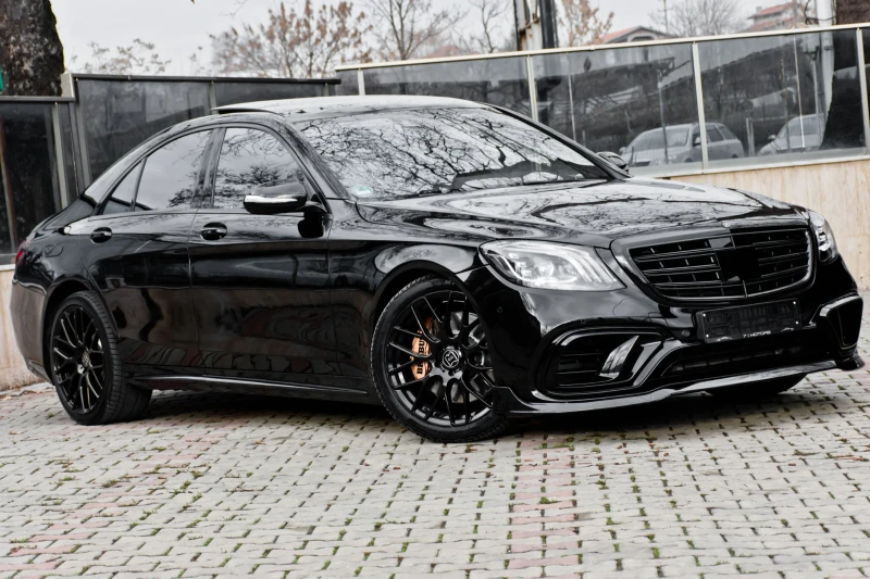 Mercedes-Benz S 500 BRABUS/4M/20/PANO/FULL, снимка 1 - Автомобили и джипове - 48357342