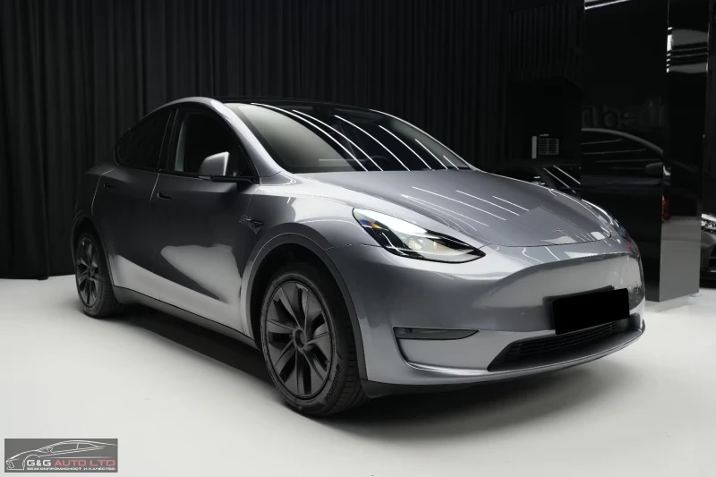 Tesla Model Y AWD/351HP/PANO/360/HUD/KLESS/AHK/L.ASSIST/650g, снимка 4 - Автомобили и джипове - 52662264