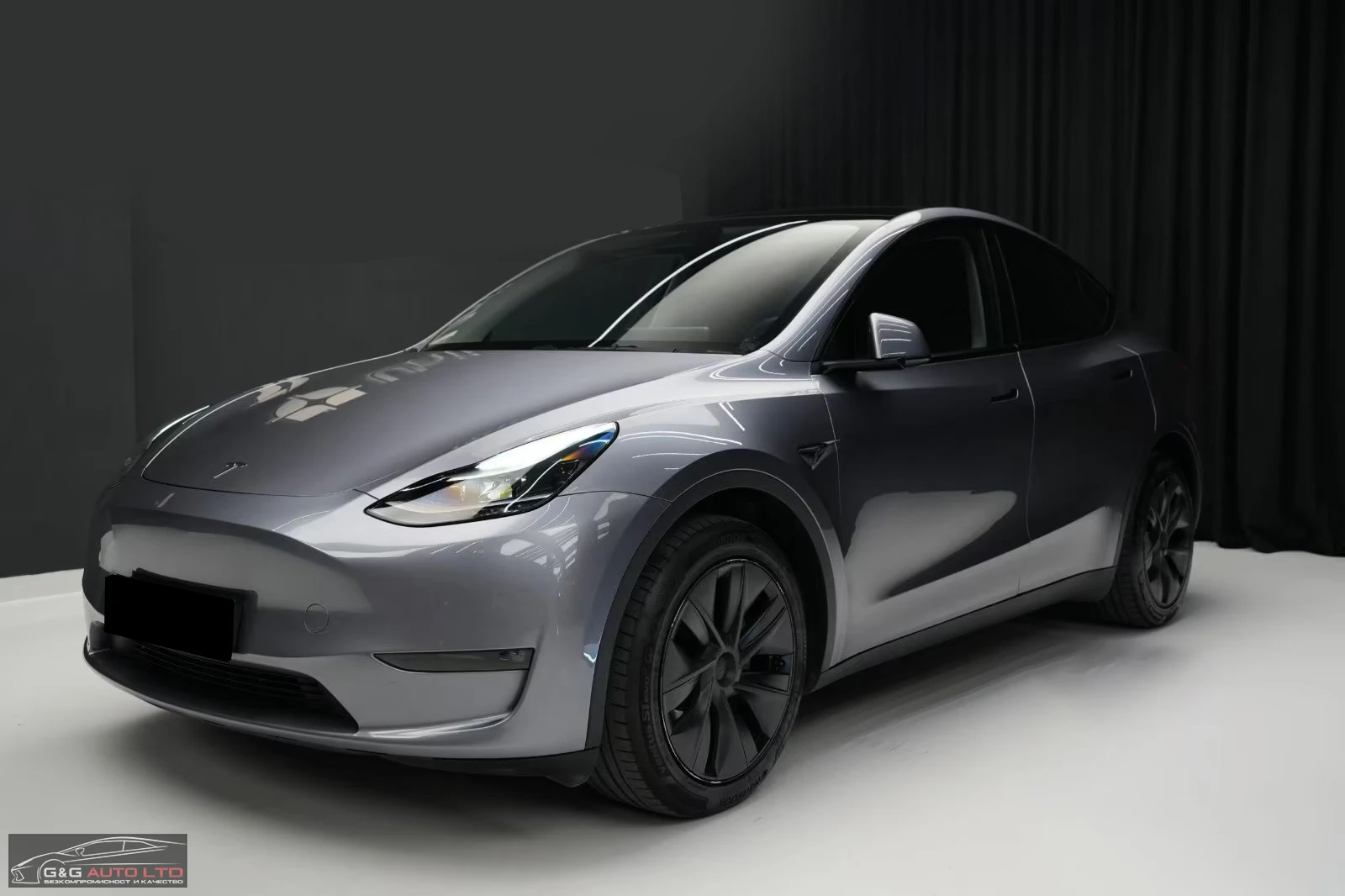 Tesla Model Y AWD/351HP/PANO/360/HUD/KLESS/AHK/L.ASSIST/650g, снимка 1