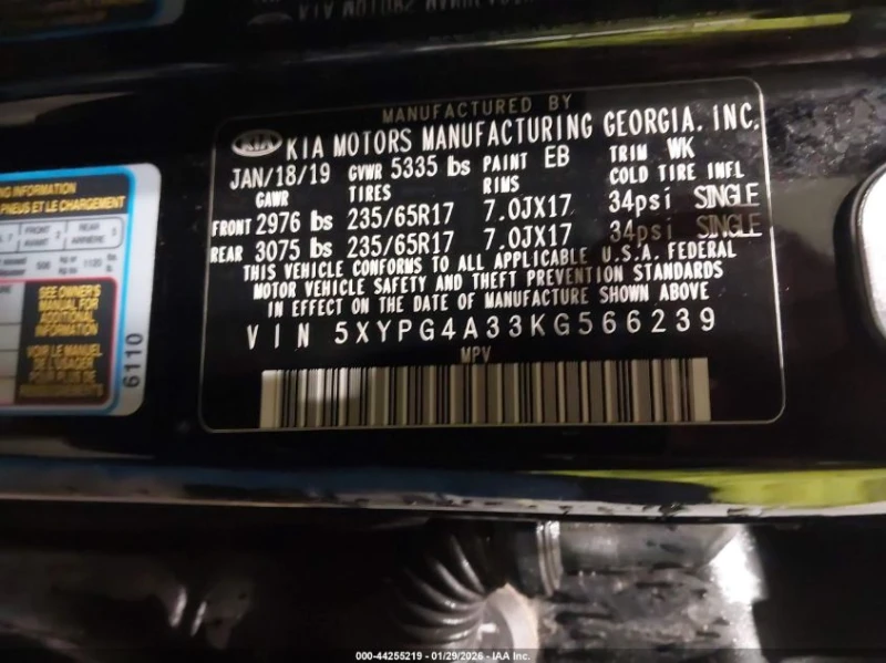 Kia Sorento 2.4l 2.4L Lx, снимка 9 - Автомобили и джипове - 53586661