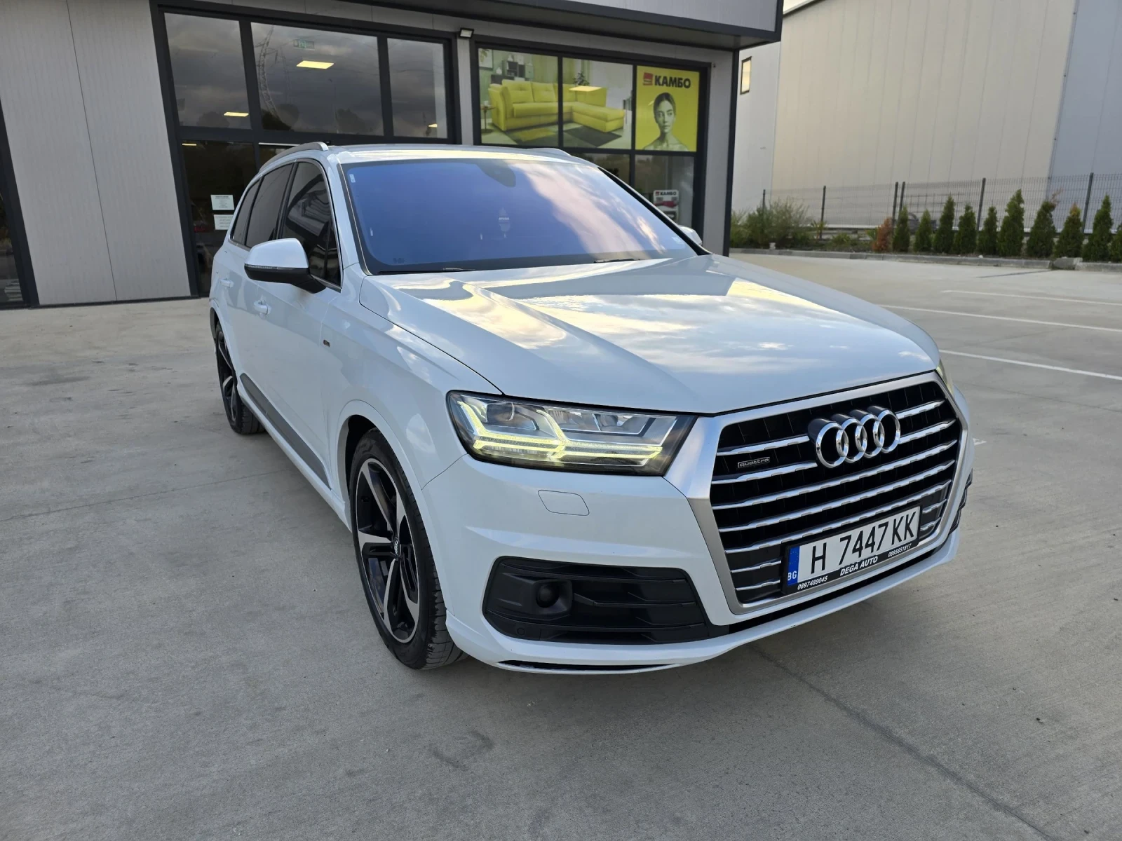 Audi Q7 3.0tdi 272k.c* 3xSLine* ACC* Bose* Kamera* ЛИЗИНГ - изображение 3