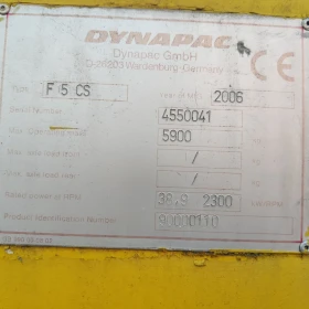 Асфалтополагаща машина Dynapac нов внос Германия, снимка 8