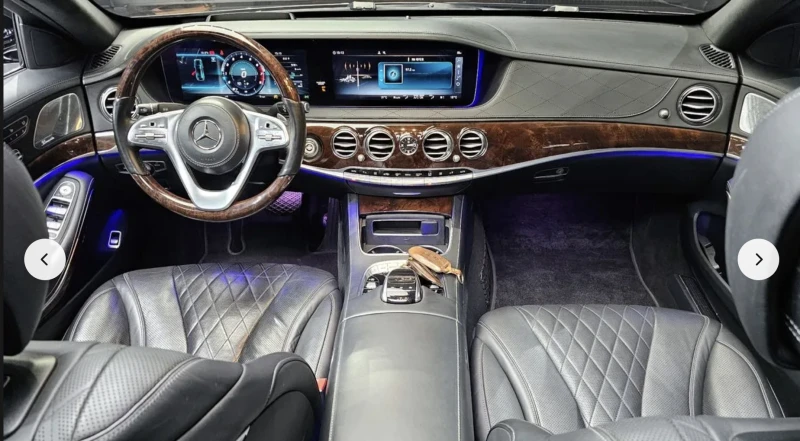 Mercedes-Benz S 560 L* 4MATIC* BURMESTER* ДИГИТАЛНО* ТАБЛО* ОБДУХВАНЕ*, снимка 6 - Автомобили и джипове - 53483642