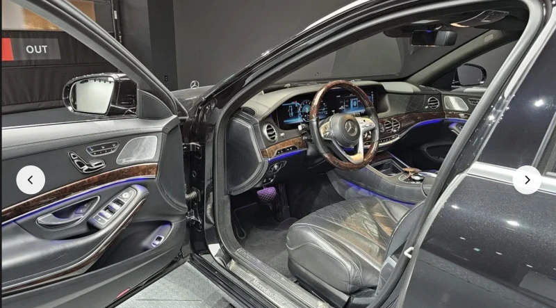 Mercedes-Benz S 560 L* 4MATIC* BURMESTER* ДИГИТАЛНО* ТАБЛО* ОБДУХВАНЕ*, снимка 5 - Автомобили и джипове - 53483642