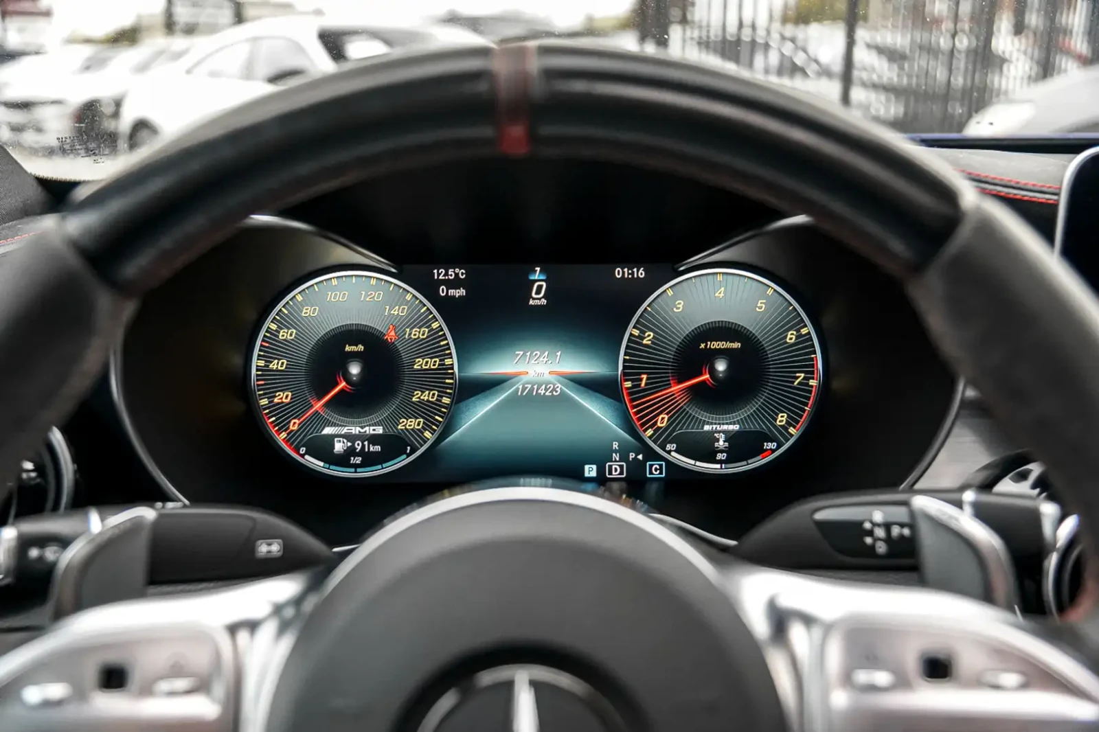 Mercedes-Benz C 43 AMG BURMESTER, 360* , ALCANTARA, DIGITAL, AMBIENT, B.S | Mobile.bg   15