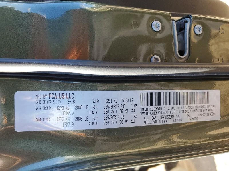 Jeep Cherokee 2.0L 4 Front-wheel Drive - изображение 4