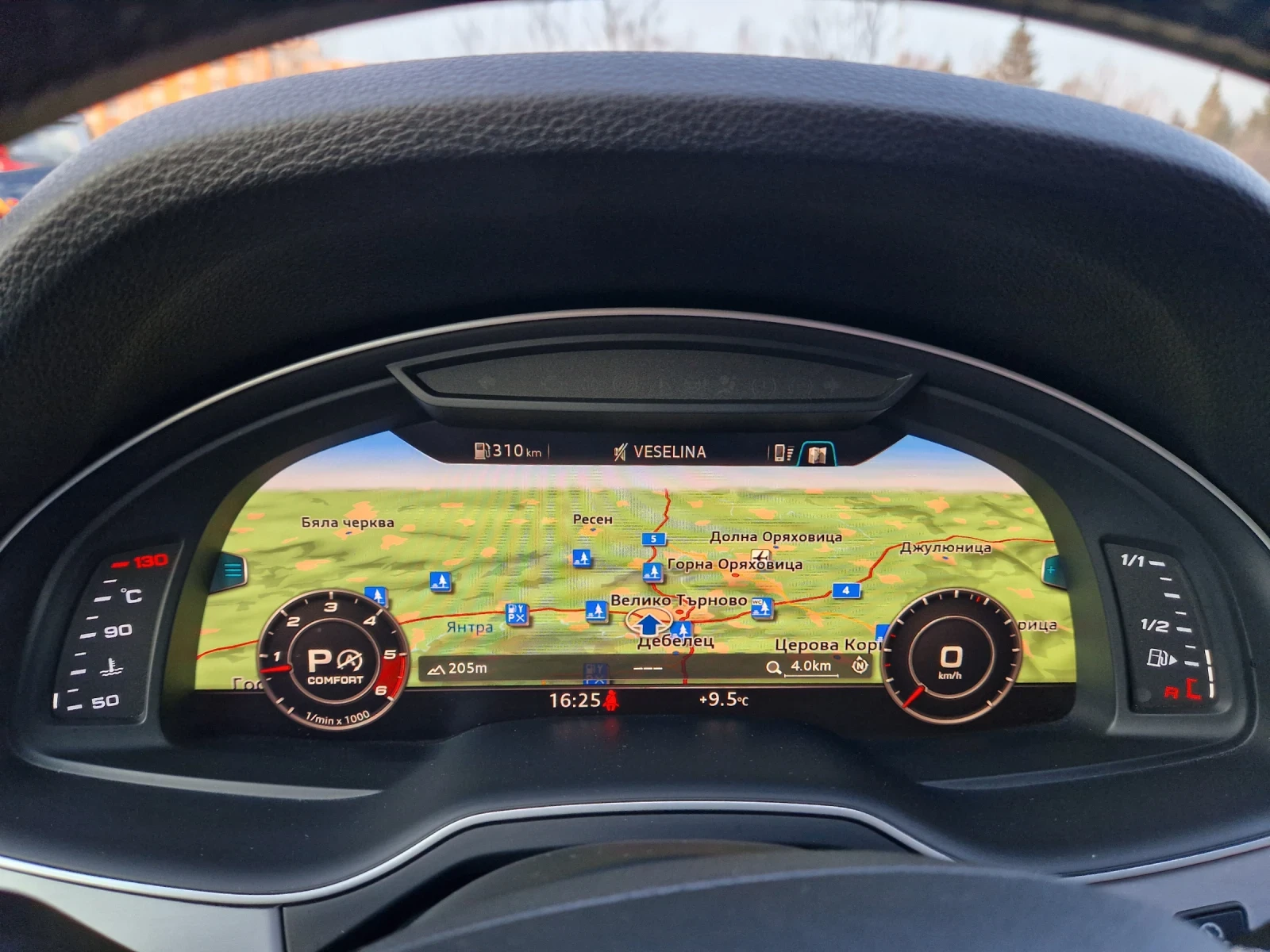 Audi SQ7 4.0TDI, 435кс, 18г.6+ 1мес.КАТО НОВА, снимка 12 - Автомобили и джипове - 54374168