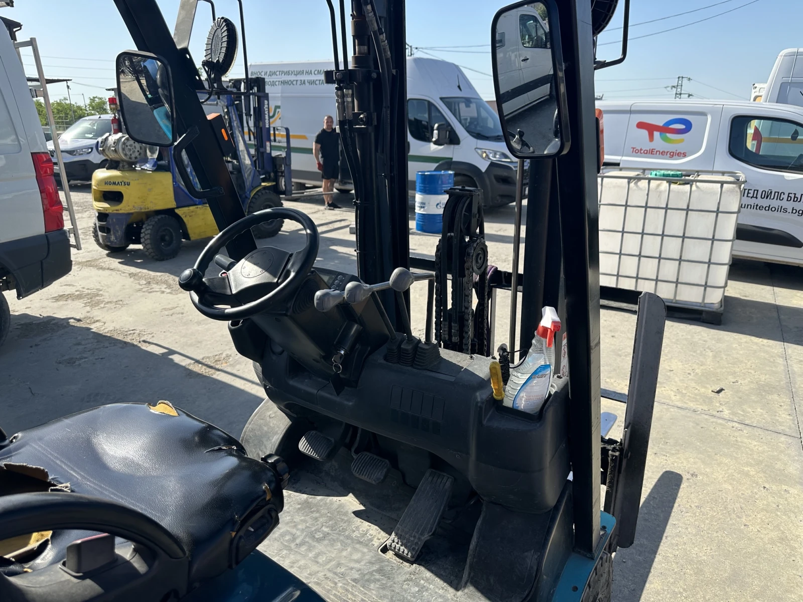 Мотокар Yale Изравнител / Автомат, снимка 6 - Индустриална техника - 55099174