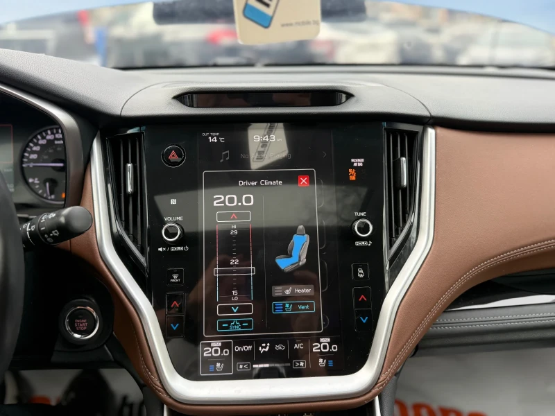 Subaru Outback 2.4 XT LUXURY !Обдухване!, снимка 14 - Автомобили и джипове - 49625042