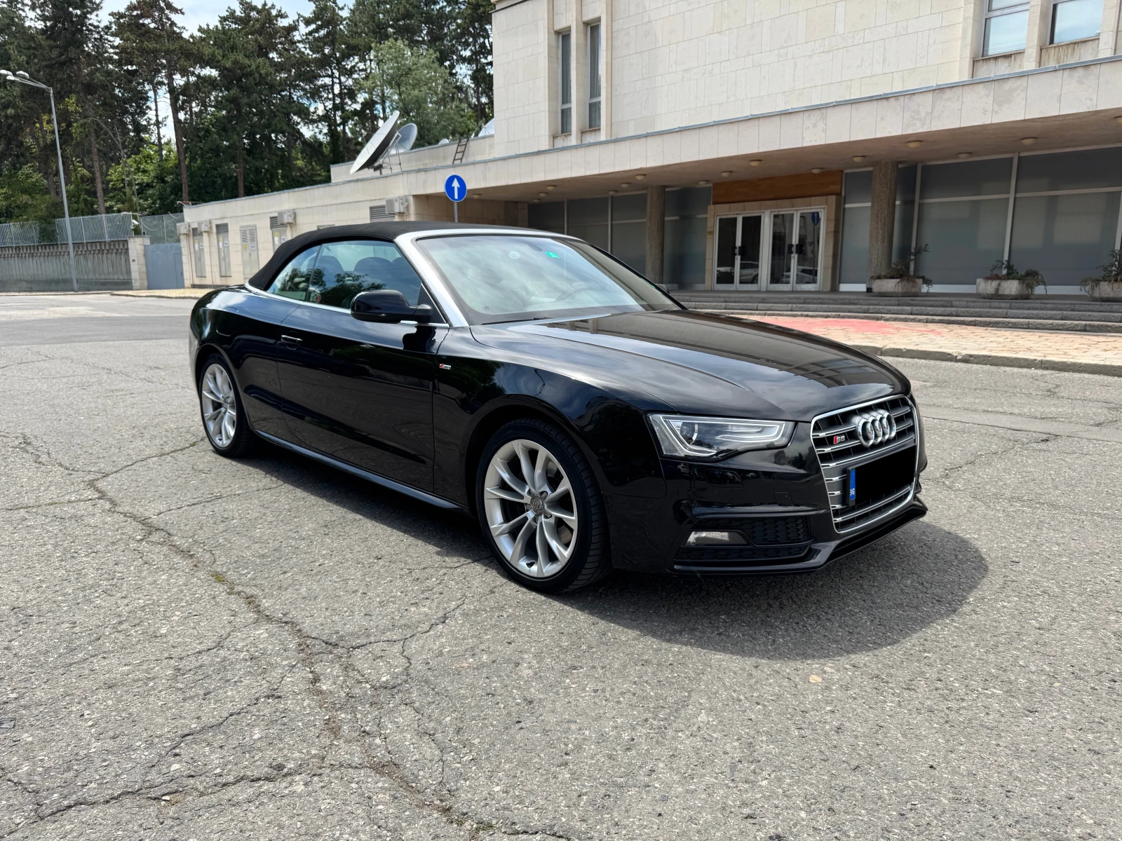 Audi A5 2.0 TFSI Cabriolet Quattro S-line  | Mobile.bg   1