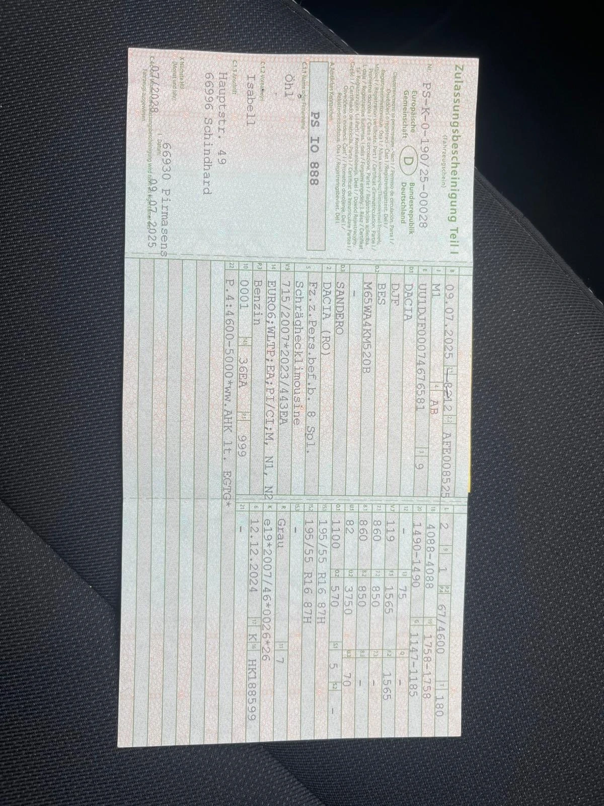 Dacia Sandero 1.0, снимка 17 - Автомобили и джипове - 53906621