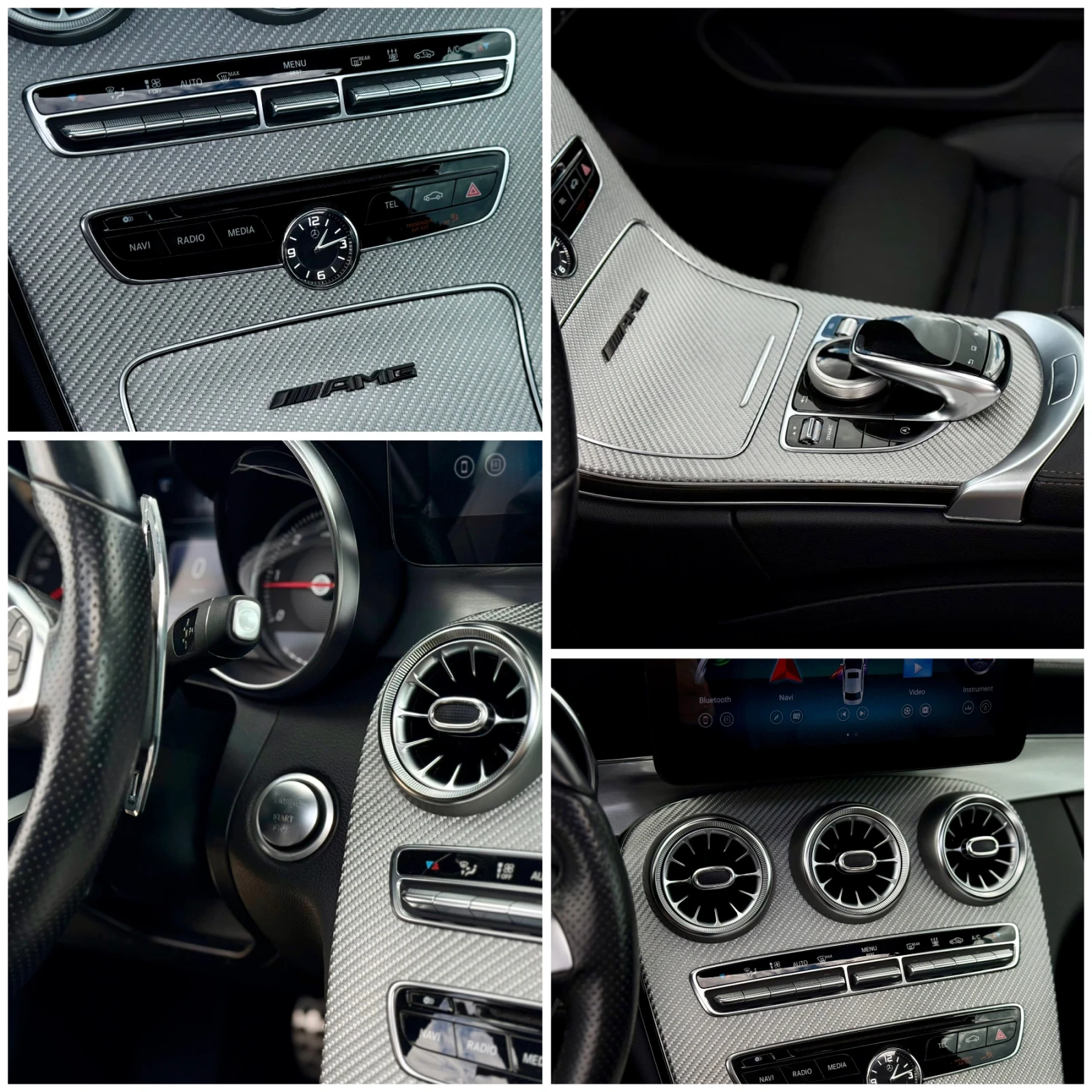 Mercedes-Benz C 250 6.3 AMG / �������� / DISTRONIC + / ������� / FULL | Mobile.bg � ����������� 11